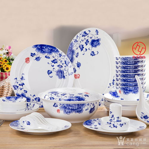 56頭陶瓷餐具定制價格